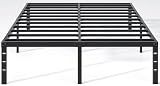 NEW JETO Metal Bed Frame,Queen Size Bed Frame with Storage Space,14 Inch