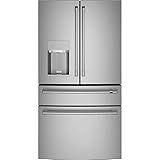 Cafe CVE28DP2NS1 27.6 Cu.Ft. Stainless 4-Door French Door Refrigerator Title