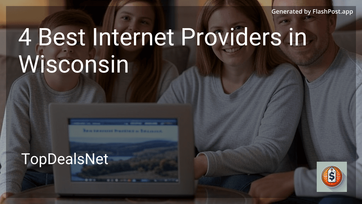 Wisconsin Internet Infrastructure 4 Best Internet Providers in Wisconsin in 2026