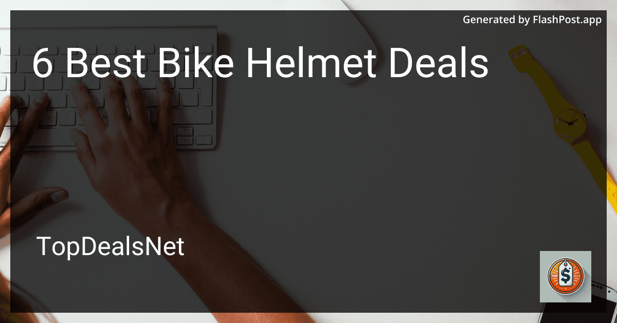 6 Best Bike Helmet Deals in 2025 image