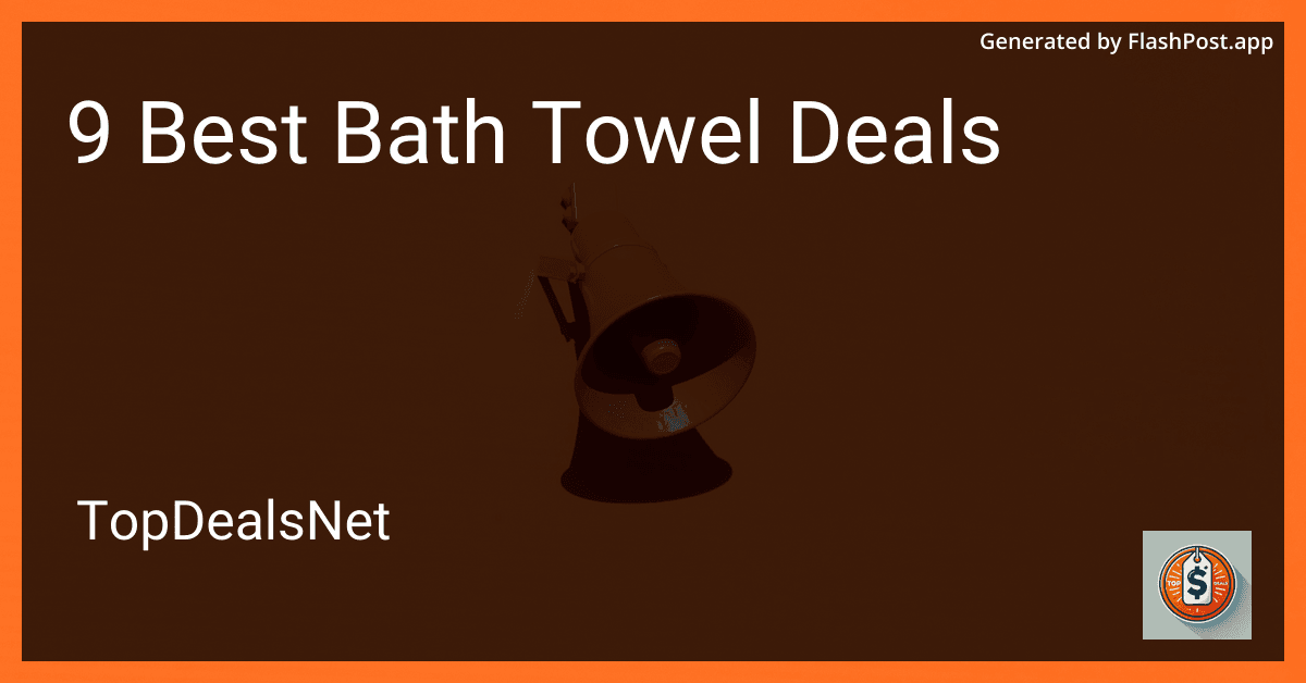 9 Best Bath Towel Deals in 2025 preview