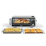 Ninja, Toaster Oven, Air Fryer, Thermometer, Toaster Oven Air Fryer Combo, Stainless Steel, Quick meals, Fries, Frozen Food, Air Fry, Dehydrate, Reheat, 13-in-1, Less Oil, Flip Away Oven, Foodi, SP351