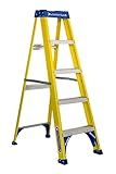 Louisville Ladder 5-Foot Fiberglass Step Ladder, 250-Pound Load Capacity, Type I, FS2005