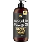 Firming Body Massage Oil with Collagen for Cellulite, 16 fl oz by M3