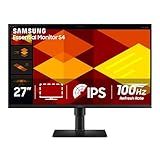Samsung 27” (S40GD) Borderless Business Monitor with IPS Panel, 100Hz Refresh Rate, Eye Saver Mode, Ergonomic Design, Game Picture Mode, LS27D402GANXGO, 3 Yr Warranty
