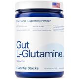 Essential Stacks Gut L-Glutamine Powder (Unflavored, 60 Servings)