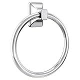 Moen Donnor Collection Chrome 6.25-Inch Diameter Wall Mount Contemporary Bathroom Hand-Towel Ring, P5860