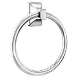 Moen Donnor Collection Chrome 6.25-Inch Diameter Wall Mount Contemporary Bathroom Hand-Towel Ring, P5860