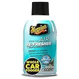 Meguiar's G16402 Whole Car Air Re-Fresher Odor Eliminator Mist, New Car Scent, 2 Fluid Ounces