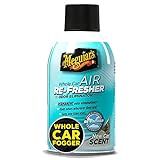 Meguiar's G16402 Whole Car Air Re-Fresher Odor Eliminator Mist, New Car Scent, 2 Fluid Ounces