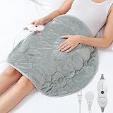 immtree Weighted Heating Pad for Period Cramps, 7lbs XXXL Size(29x24) with Fast Heat Technology, Heated Blankets for Adults, Deeper Pain Relief for Back, Shoulder and Knee