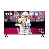 TCL 43-Inch Class S3 1080p LED Smart TV with Google TV (43S350G, 2023 Model), Google Assistant Built-in with Voice Remote, Compatible with Alexa, Streaming FHD Television,Black