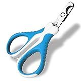 gonicc Professional Pet Nail Clippers and Trimmer - Best for Cats, Small Dogs and Any Small Pets. Sharp Angled Blade Pet Nail Trimmer Scissors.