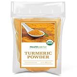 Healthworks Superfoods Organic Turmeric Powder - 16 Oz / 1 Lbs - Ground Raw Organic, Curcumin, Keto, Paleo, Vegan and Non-GMO