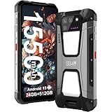 8849 Tank 2 Rugged Smartphone Unlocked, Android 13 Mobile Phone with Projector, 6.79’’ Waterproof Cell Phones 512GB, Dual 4G Sim/24GB RAM/108MP Camera/OTG/WiFi/GPS/Dual Camping Light