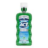 ACT Anticavity Zero Alcohol Fluoride Mouthwash 18 fl. oz., With Accurate Dosing Cup, Mint
