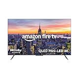 Amazon Fire TV 85" Omni Mini-LED Series, QLED 4K UHD smart TV, Dolby Vision IQ, 144hz gaming mode, Ambient Experience, hands-free with Alexa, 2024 release