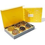 VAHDAM, GLOW - Assorted Tea Gift Set (6 Loose Leaf Tea) Tin Caddy Presentation Box | Gluten Free, Non GMO | Tea Gift Set for Women & Men