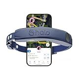 Halo Collar 5 Wireless Dog Fence & GPS Dog Collar, Keep Your Dog Safely Contained Outdoors with App-Controlled Boundaries and Real-Time Tracking, One Size, Midnight