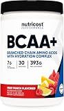 Nutricost BCAA + Hydration Powder (Fruit Punch) 30 Servings