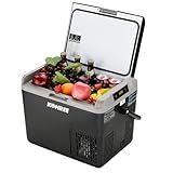 Kohree 12 Volt Car Refrigerator, 19QT(18L) Car Fridge with Large Handle, -4℉~68℉ 12V Electric Cooler 12/24V DC 12/24V DC, 110-240V AC Compressor Portable Freezer for Camping Road Trips Travel