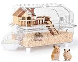 8-in-1 Hamster Cage Kit, 16 x 11 x 11.8 in, for Dwarf Hamsters and Gerbils