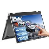 15.6" 2-in-1 Touchscreen Laptop, 16GB RAM 256GB SSD, Core I5 (3.2 GHz)