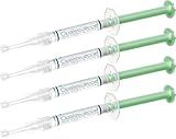 Opalescence 15% Gel Syringes Teeth Whitening Refill Kit - Low Sensivity (4 Syringes) - Cool Mint - Carbamide Peroxide - Made in The USA by Ultradent Tooth Whitening 5195-2