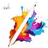 Stylus Pen for iPad 11/10/9/8/7/6th Gen (2018-2025) Fast Charge Magenetic Apple iPad Pencil with Tilt Sensitivity & Palm Rejection for iPad Air 3/4/5/M2/M3, Mini 5/6/7, Pro 11/12.9/M4/M5, White