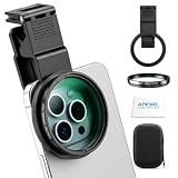 APEXEL 58mm CPL Filter for iPhone/DSLR, HD Circular Polarizing Filter