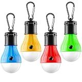 FLY2SKY Portable LED Gear Camping Lights with Clip Hook Emergency Light