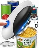 Torlaist Electric Can Opener, Automatic One Touch Smooth Side Cut Opener