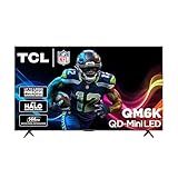 TCL 75-Inch QM6K QLED 4K Smart QD-Mini LED TV with Google TV (75QM6K, 2025 Model) Dolby Vision IQ, Dolby Atmos, HDR, Game Accelerator up to 288Hz, Voice Remote, Works with Alexa, Streaming Television