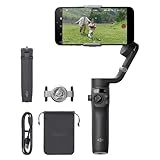 DJI Osmo Mobile 6 Smartphone Gimbal Stabilizer, 3-Axis Phone Gimbal, Built-In Extension Rod, Portable and Foldable, Android and iPhone Gimbal with ShotGuides, Vlogging Stabilizer, YouTube TikTok Video
