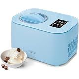 Iceman by Chefman Trio Ice Cream Maker | No Pre-Freezing with Built-In Compressor | for Ice Cream, Froyo, Sorbet, Sherbet, Italian Ice, Frozen Yogurt & More | (2) 20oz Containers & Lids