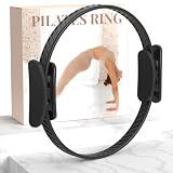 JKSHMYT Pilates Ring Fitness Circle for Women, Pilates Equipment – 14.5" Home Magic Exercise Workout, Better me Pilates Essentials Starter Set for Beginners Toning Shape Full Body