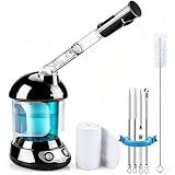 DENFANY Facial Steamer with Ozone Extendable 360° Arm - for Home or Salon