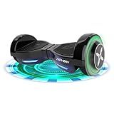 Hover-1 Dash Self Balancing Electric Hoverboard with 5 mph Max Speed, Dual 75W Motors, 6.3” Tires, 3 Mile Range, and LED Lights Self Balancing Scooter