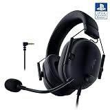 Razer BlackShark V2 X Wired PlayStation Gaming Headset, Black