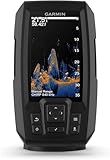 Garmin Striker Vivid 4cv, Easy-to-Use 4-inch Color Fishfinder and Sonar Transducer, Vivid Scanning Color Palettes - 010-02550-00