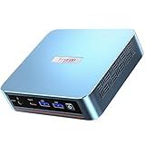 Trycoo WI6 Mini PC Computers Alder Lake N100, 16GB DDR4 512GB SSD, Desktop Mini Computer with Type-C, Dual HDMI, RJ45 LAN Ethernet, 4K Triple Display, WiFi5, BT4.2