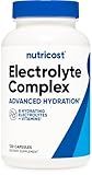 Nutricost Electrolyte Complex Advanced Hydration (120 Capsules) - 8 Hydrating Electrolytes & Vitamins, Gluten Free, Non-GMO, Vegetarian