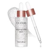UCANBE Silver Fairy Body Shimmer Drops, Holographic Hydrating Glow