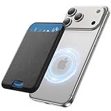 TWZKG for MagSafe Wallet, 3 Cards Holder for Phone Case, RFID Blocking