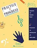 Practice and Progress: Lesson Notebook | Weekly Music Practice Journal for Piano Students | Structured Piano Lesson Tracker | Faber Practice Planner for Teachers and Parents