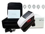 VTSYIQI Bluetooth Spectrophotometer Three Apertures Colorimeter Color Matching with Ultra-high Repeatability Accuracy ≤0.02 Measuring Caliber 8mm/11mm&4mm/6mm&1 * 3mm Built in HD Camera for Car Paint