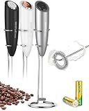 SIMPLETASTE Milk Frother Handheld Electric Foam Maker Battery Operated