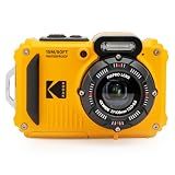 KODAK PIXPRO WPZ2 16MP Waterproof Digital Camera, 15m, 4X Zoom, Yellow