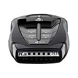Cobra RAD 480i Laser Radar Detector – Long Range Detection, Bluetooth, Apple CarPlay and Android Auto Compatible, LaserEye Front and Rear Detection, Digital Signal Processing, Black