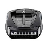 Cobra RAD 480i Laser Radar Detector, Long Range Detection, Bluetooth, Black